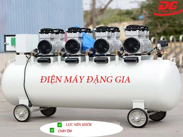 Máy nén không khí Pegasus TM-OF1100 lực nén khỏe