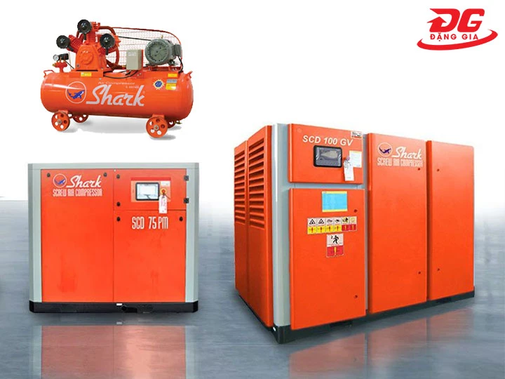 máy nén khí Shark nhiều mẫu mã