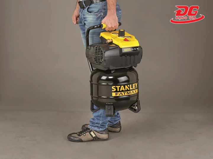 máy nén khí Stanley dễ di chuyển
