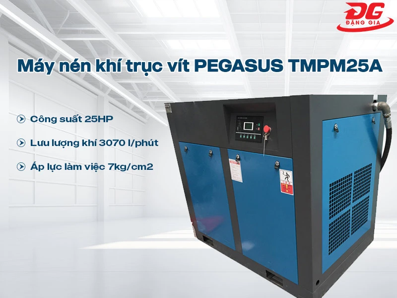 Máy nén khí trục vít Pegasus TMPM25A