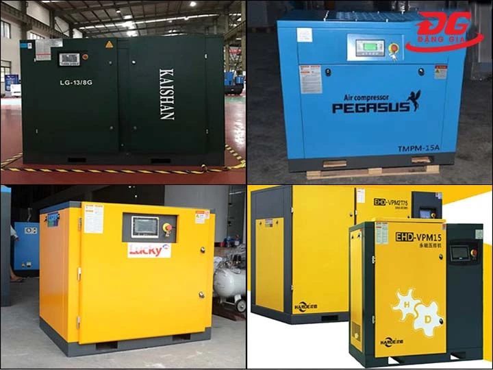 máy nén khí Trung Quốc nhiều mẫu mã