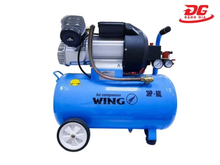 Máy nén khí đầu liền Wing TM-0.1/8 có cấu trúc bền chắc