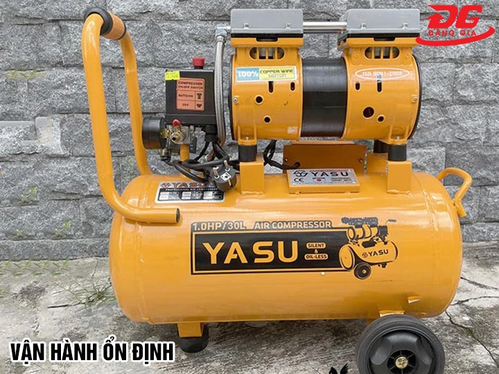 Máy nén khí Yasu vận hành ổn