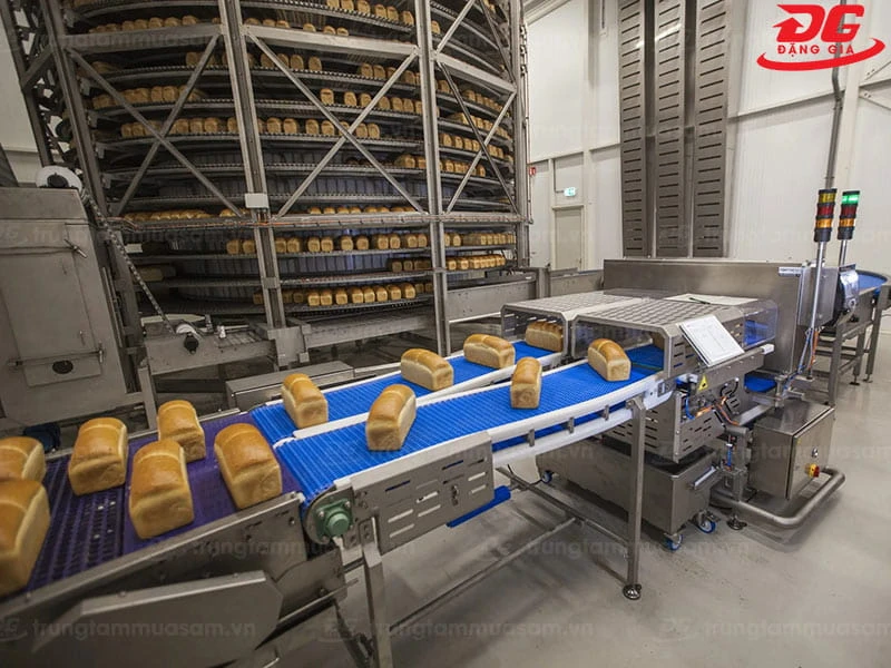 Máy dò kim loại công nghiệp có thể tích hợp vào dây chuyền sản xuất