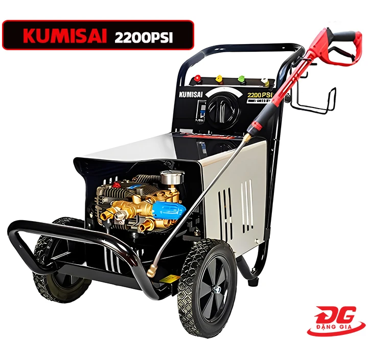 Model máy rửa xe cao áp Kumisai 2200PSI