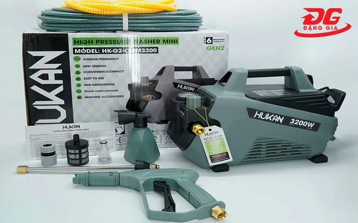 Máy rửa xe chỉnh áp HUKAN HK-G2-CWM3200