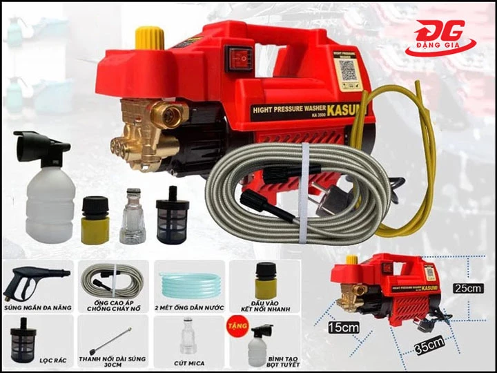 Máy xịt rửa xe Kasumi 3500W