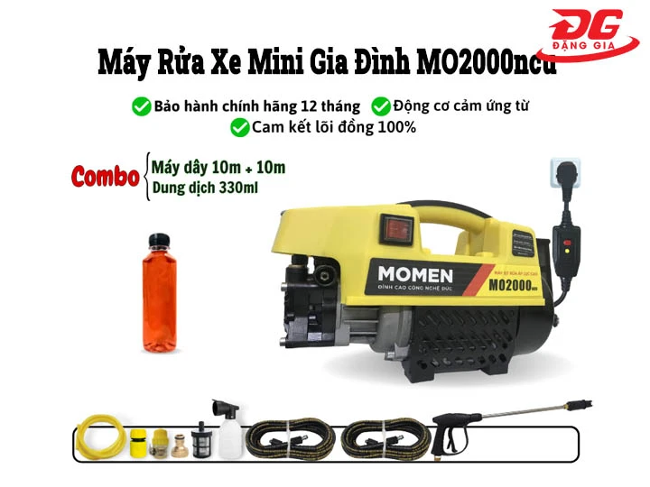 Máy rửa xe Momen mini gia đình