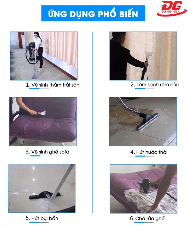 Máy vệ sinh sofa Supper Clean LC-602SF