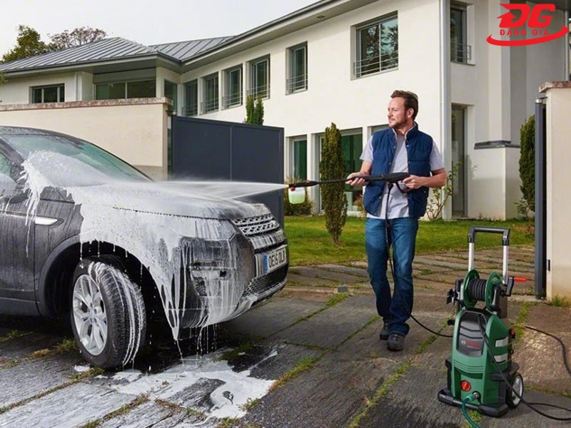 Hướng dẫn cách dùng máy phun rửa xe Bosch
