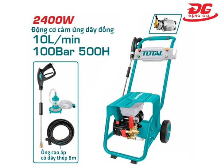 máy rửa xe Total công nghiệp 2400w