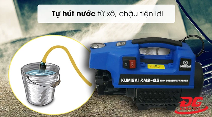 Máy xịt rửa xe gia đình Kumisai KMS Q5