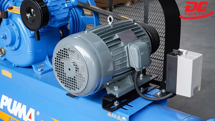 Motor máy hoạt động với công suất lớn, cho áp lực nén cao