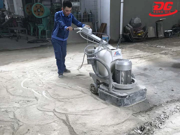 vận hành máy mài sàn bê tông ASL600-T1