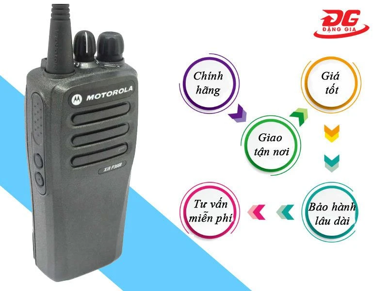 Cam kết khi mua bộ đàm tại Điện máy Đặng Gia