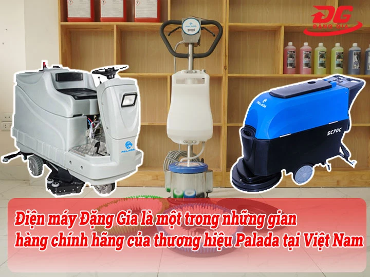 Mua máy chà sàn Palada tại điện máy Đặng Gia