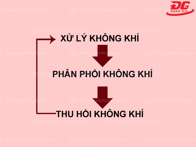 Chu trình hoạt động tuần hoàn của hệ thống điều hòa HVAC