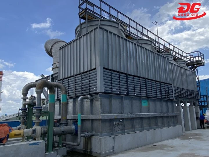 Cách hoạt động của tháp giải nhiệt Poong Cheon