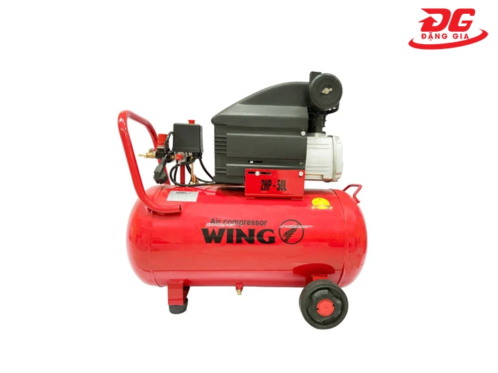 Máy nén khí đầu liền Wing TM-0.1/8 vận hành tốt