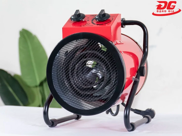 Nguyên lý vận hành Quạt sấy thảm hơi nóng KMS 3000