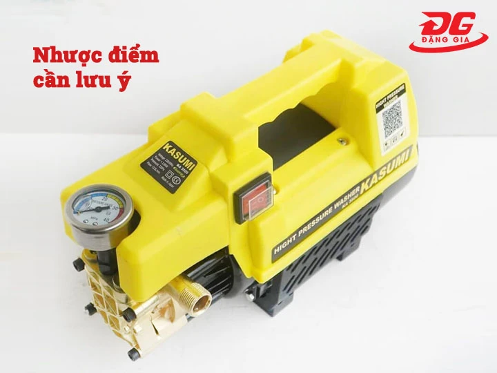 Nhược điểm máy xịt rửa xe Kasumi