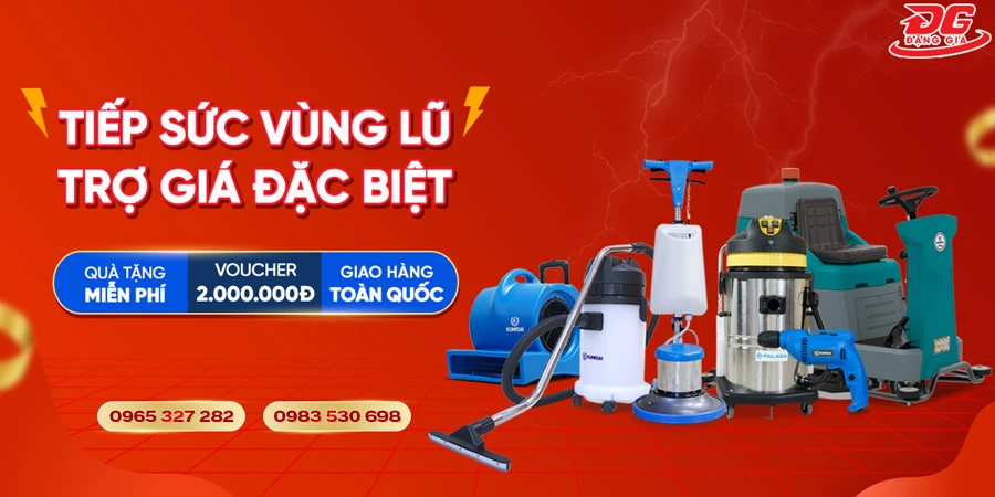 TIẾP SỨC VÙNG LŨ - TRỢ GIÁ ĐẶC BIỆT cùng ĐIỆN MÁY ĐẶNG GIA