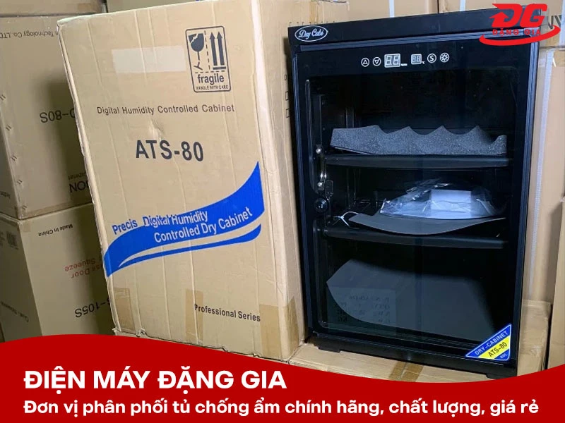 bán tủ chống ẩm máy ảnh Dry Cabinet ATS-80