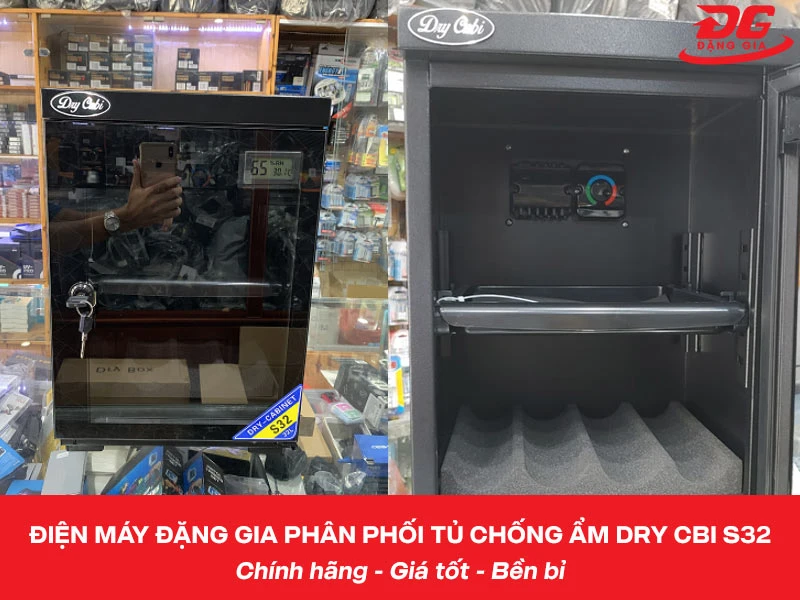 giá tủ chống ẩm Dry Cabi S32