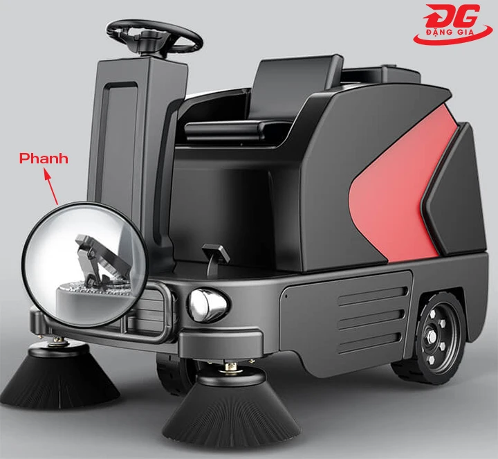 Phanh thủy lực máy quét rác Kumisai KMS-S6