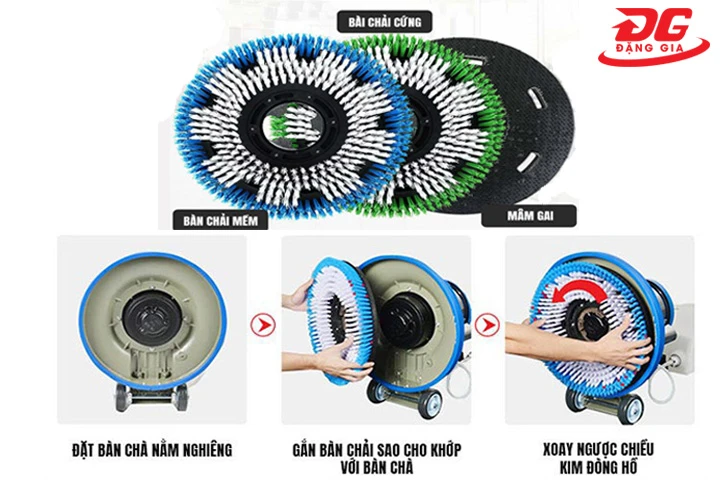 Phụ kiện của máy chà sàn - thảm công nghiệp Supper Clean HC 175