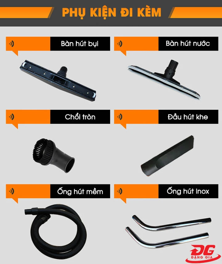 phụ tùng máy hút bụi Kungfu Clean KF 20