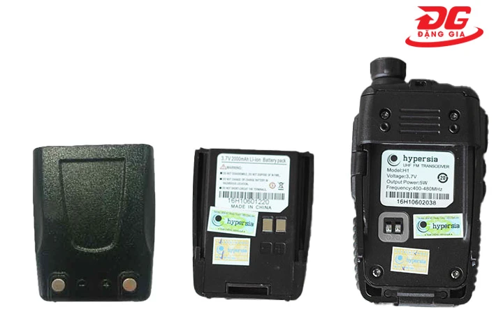 Pin bộ đàm Hypersia H1 dung lượng lớn