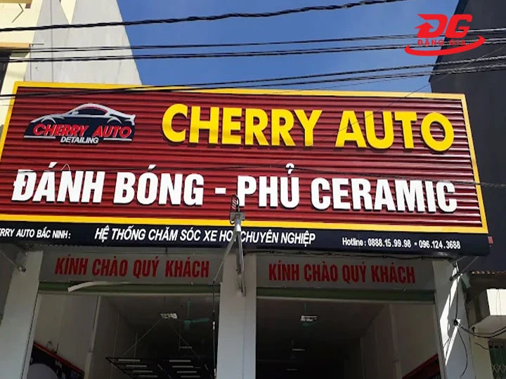Tiệm rửa xe Cherry Auto Bắc Ninh