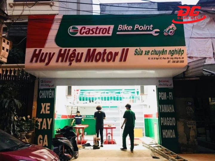 Rửa xe Huy Hiệu Motor