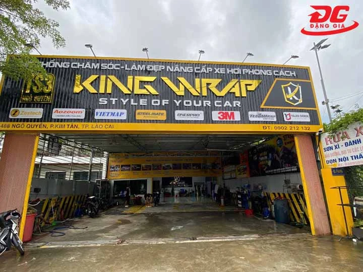 Rửa xe King Wrap Lào Cai