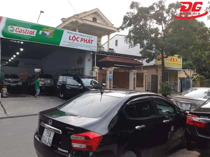 Rửa xe Lộc Phát