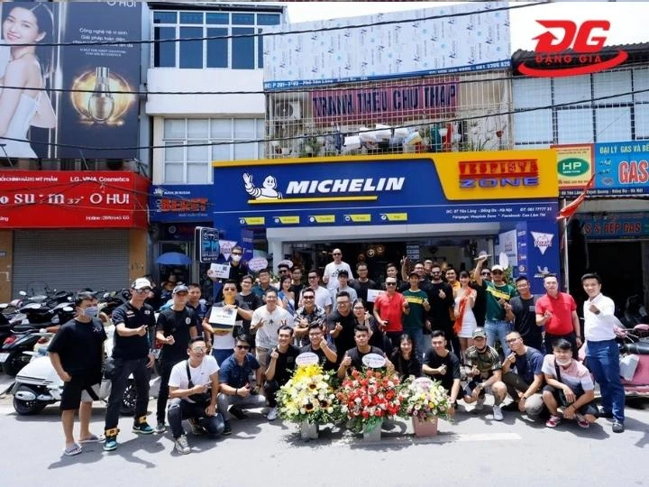 Tiệm rửa xe Vespista Zone