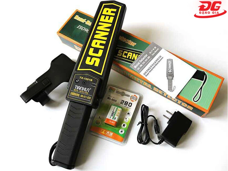 Trọn bộ máy dò kim loại Scanner TX-1001B