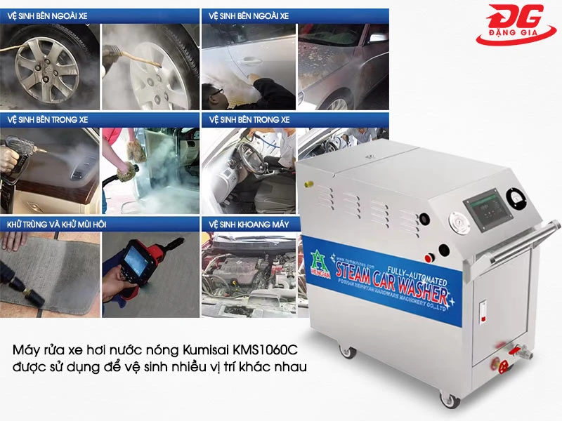 Làm sạch dễ dàng các vị trí khó xịt rửa