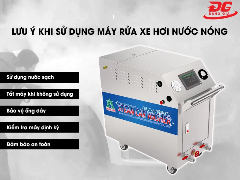 Lưu ý quan trọng khi dùng máy xịt rửa xe hơi nước Kumisai KMS1090C