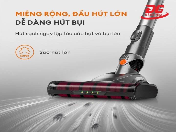 Sức hút của máy hút bụi không ồn