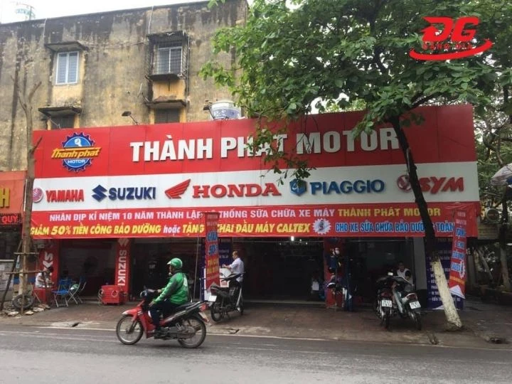 Tiệm rửa xe Thành Phát motor