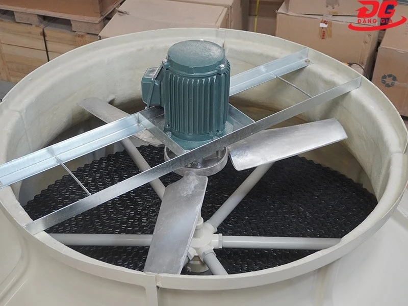 Cánh quạt, động cơ tháp