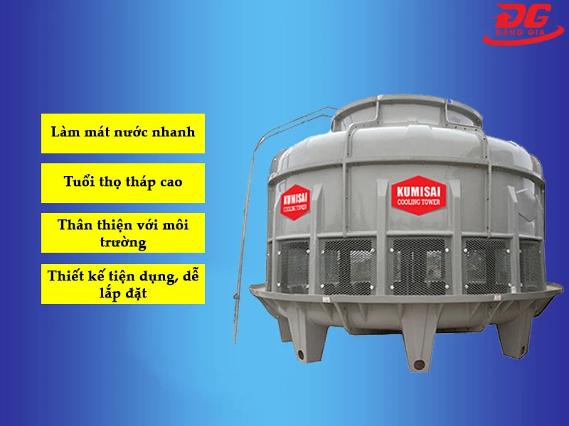 Các ưu điểm nổi bật của tháp Kumisai KMS 600RT