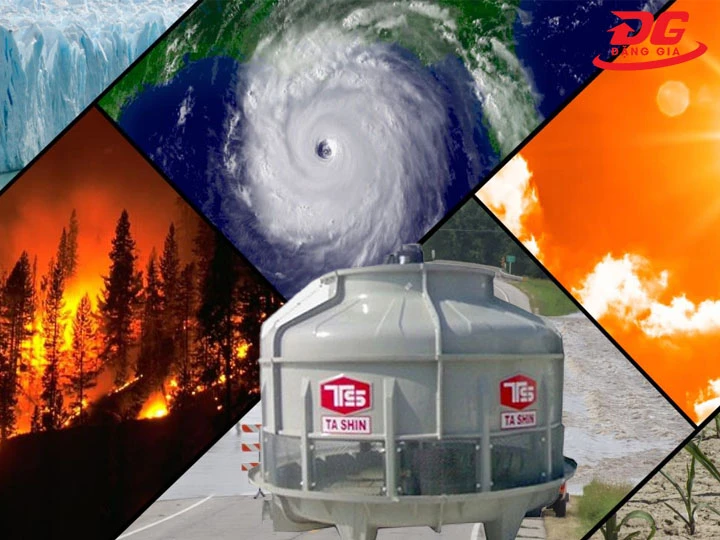 Tháp giải nhiệt Tashin TSC 80 RT phù hợp mọi môi trường