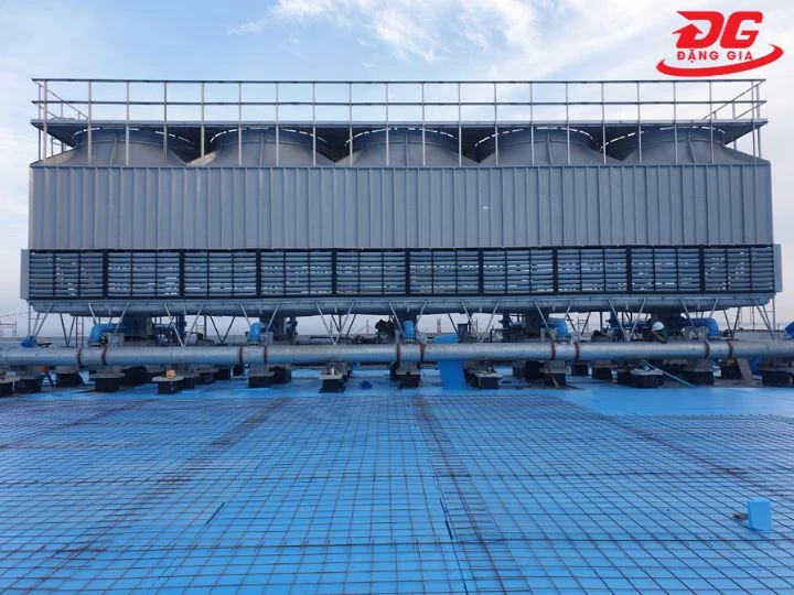 Tháp giải nhiệt Poong Cheon vận hành êm