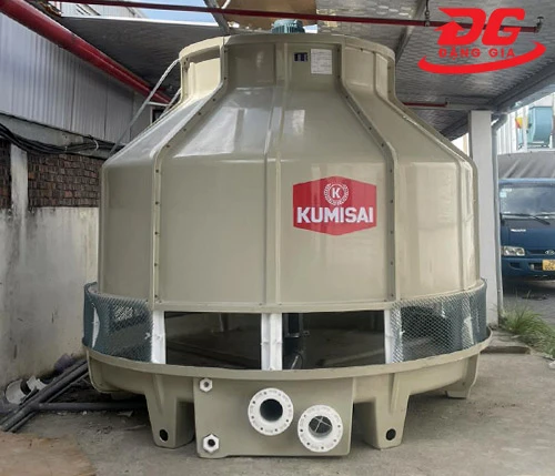 tháp giải nhiệt tròn công nghiệp Kumisai KMS 100RT