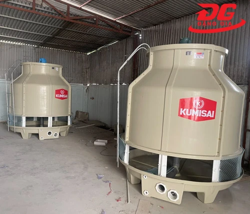 tháp giải nhiệt tròn công nghiệp Kumisai KMS 80RT