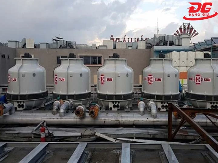 tháp giải nhiệt tròn Kingsun KST