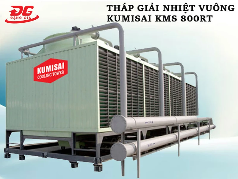 Tháp giải nhiệt vuông Kumisai KMS 800RT